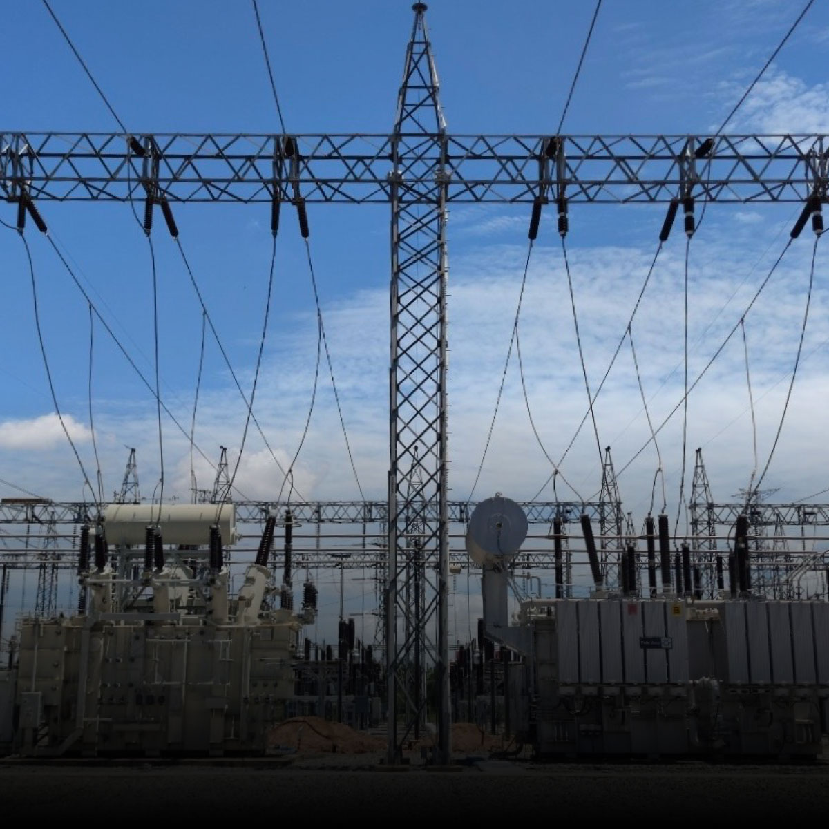 High-voltage substation equipment
